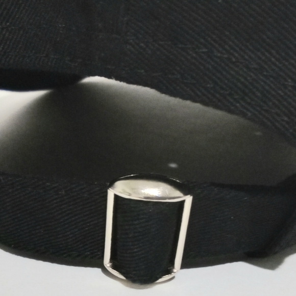 Spiritual Hamsa Hand 3rd Eye Symbol 3D Embroidered Baseball Cap Hat Black - Picture 5 of 5